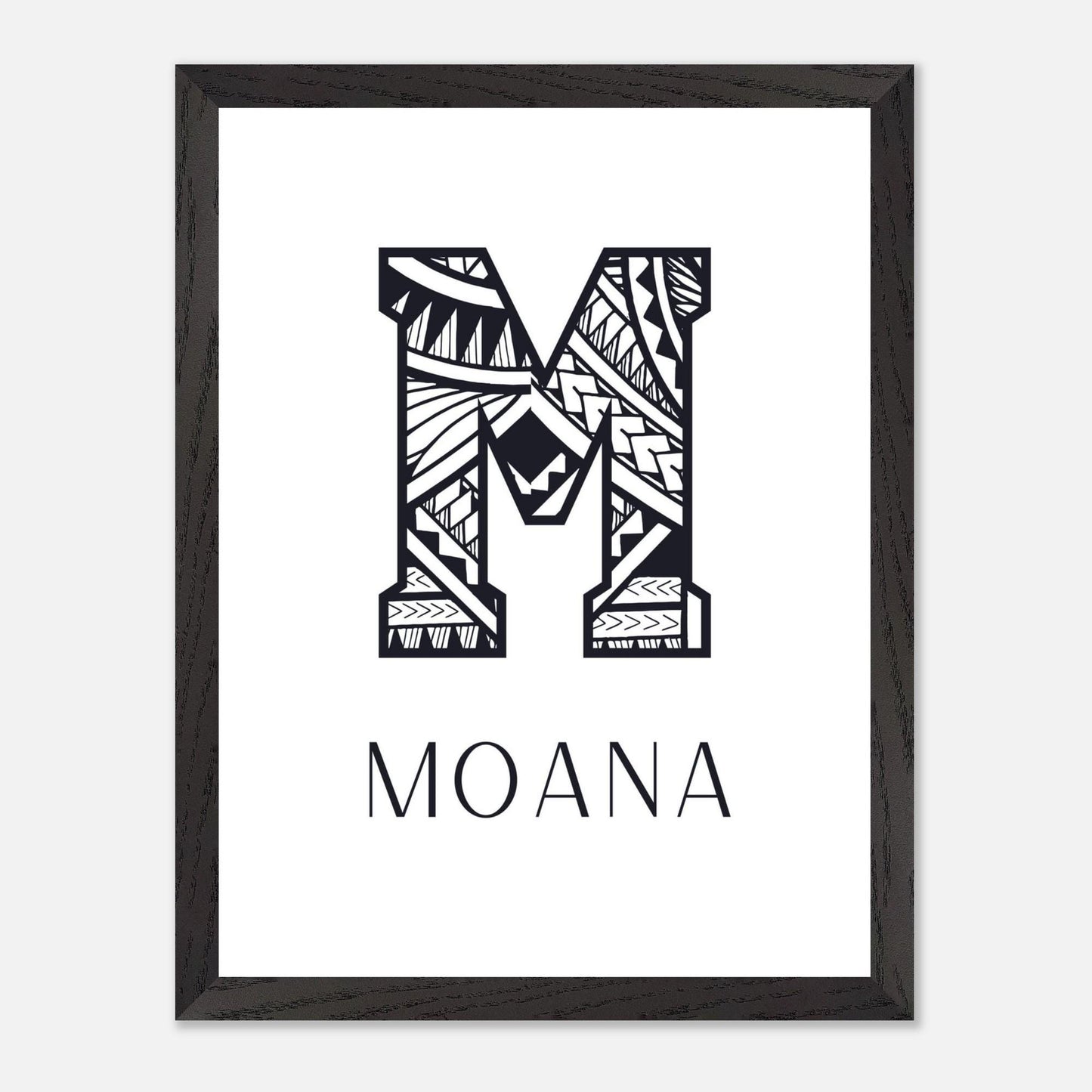 MOANA Polynesian Name Sign Print
