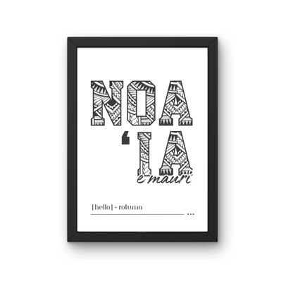 Rotuma NOA'IA E MAURI Print