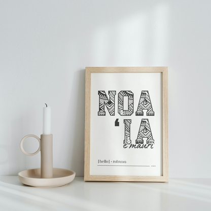 Rotuma NOA'IA E MAURI Print