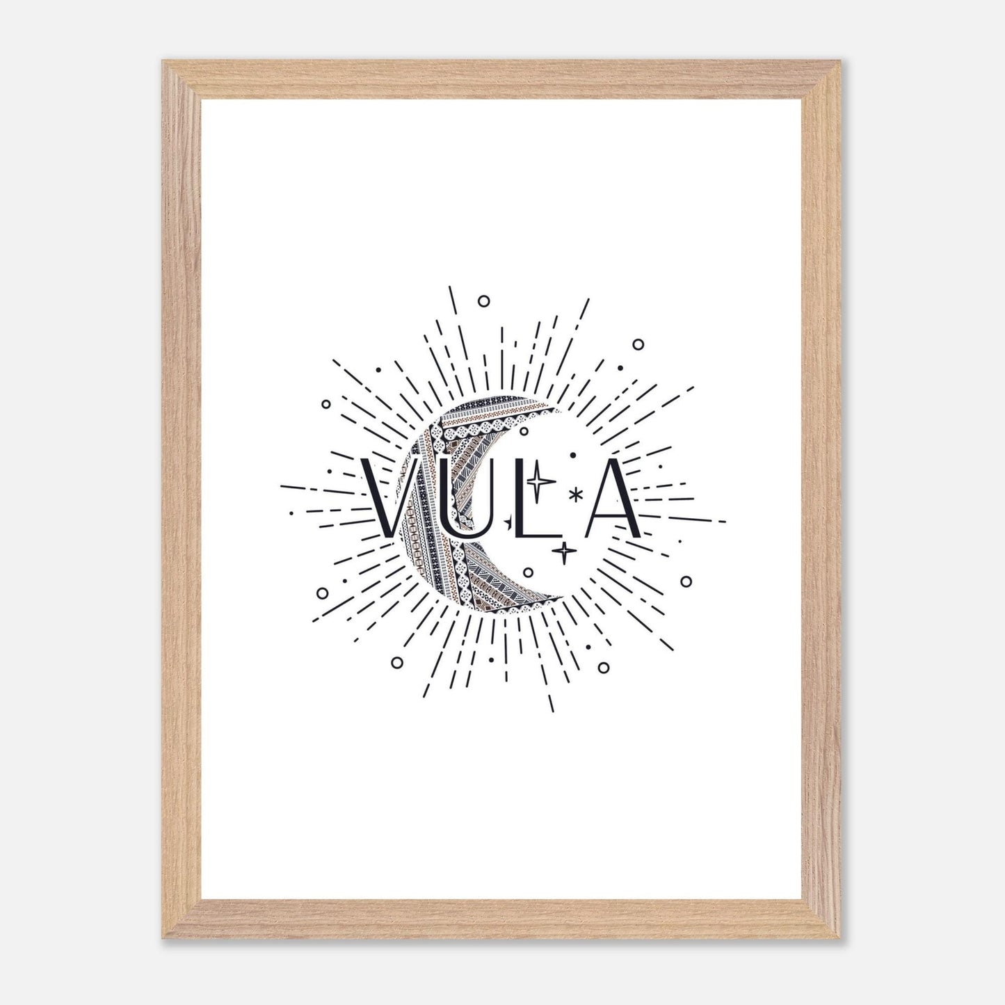 Fiji VULA (Moon) Masi Print