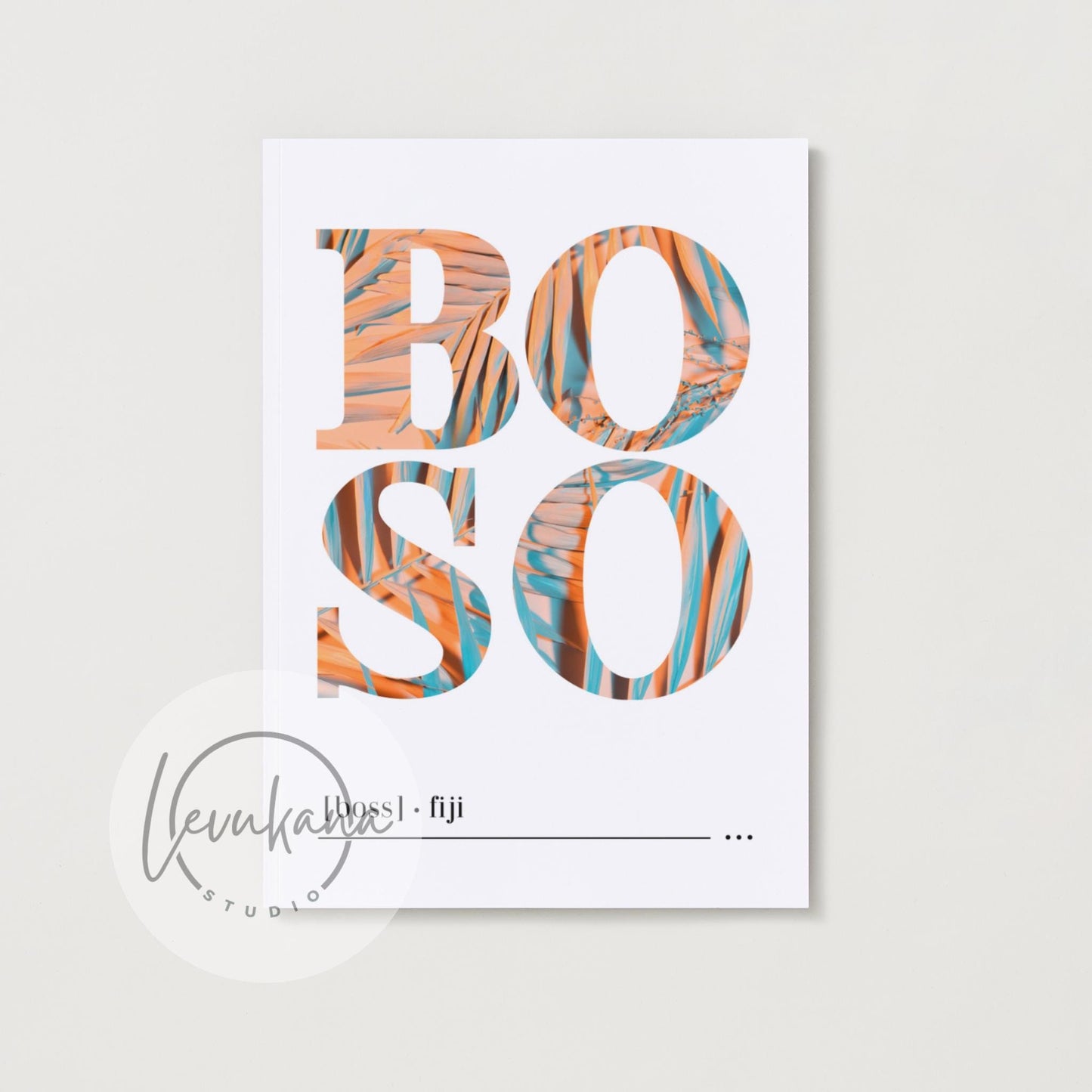Boso (Boss) Fijian Print