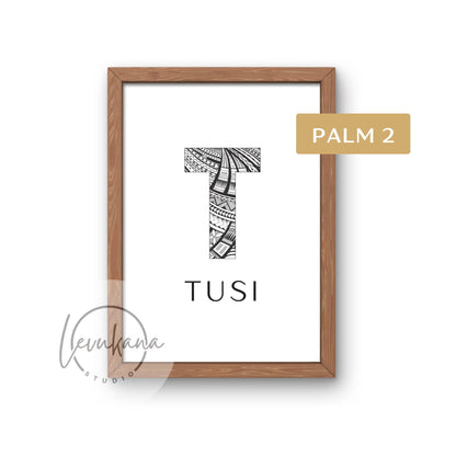 Personalised Pasifika Name Signs