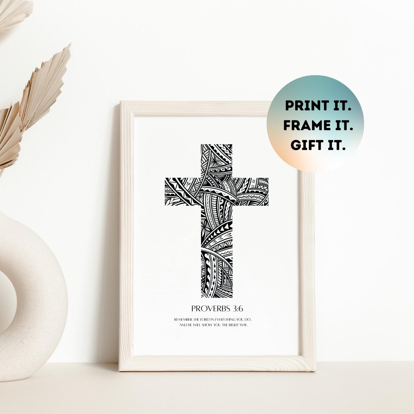 Cross of the Islands, Proverbs Printable
