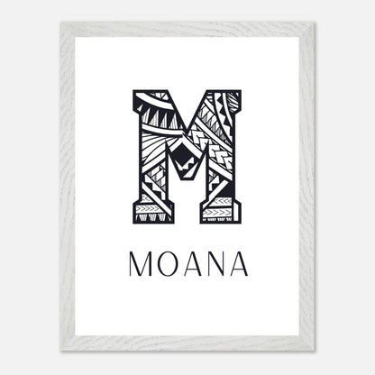 MOANA Polynesian Name Sign Print