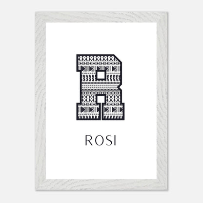 ROSI Fijian Printable Name Sign