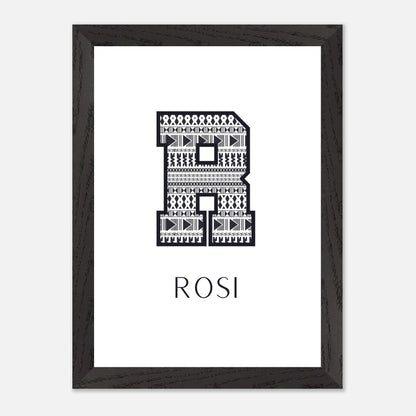 ROSI Fijian Printable Name Sign