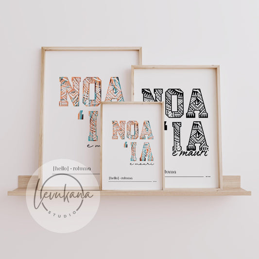 Rotuma NOA'IA E MAURI Print