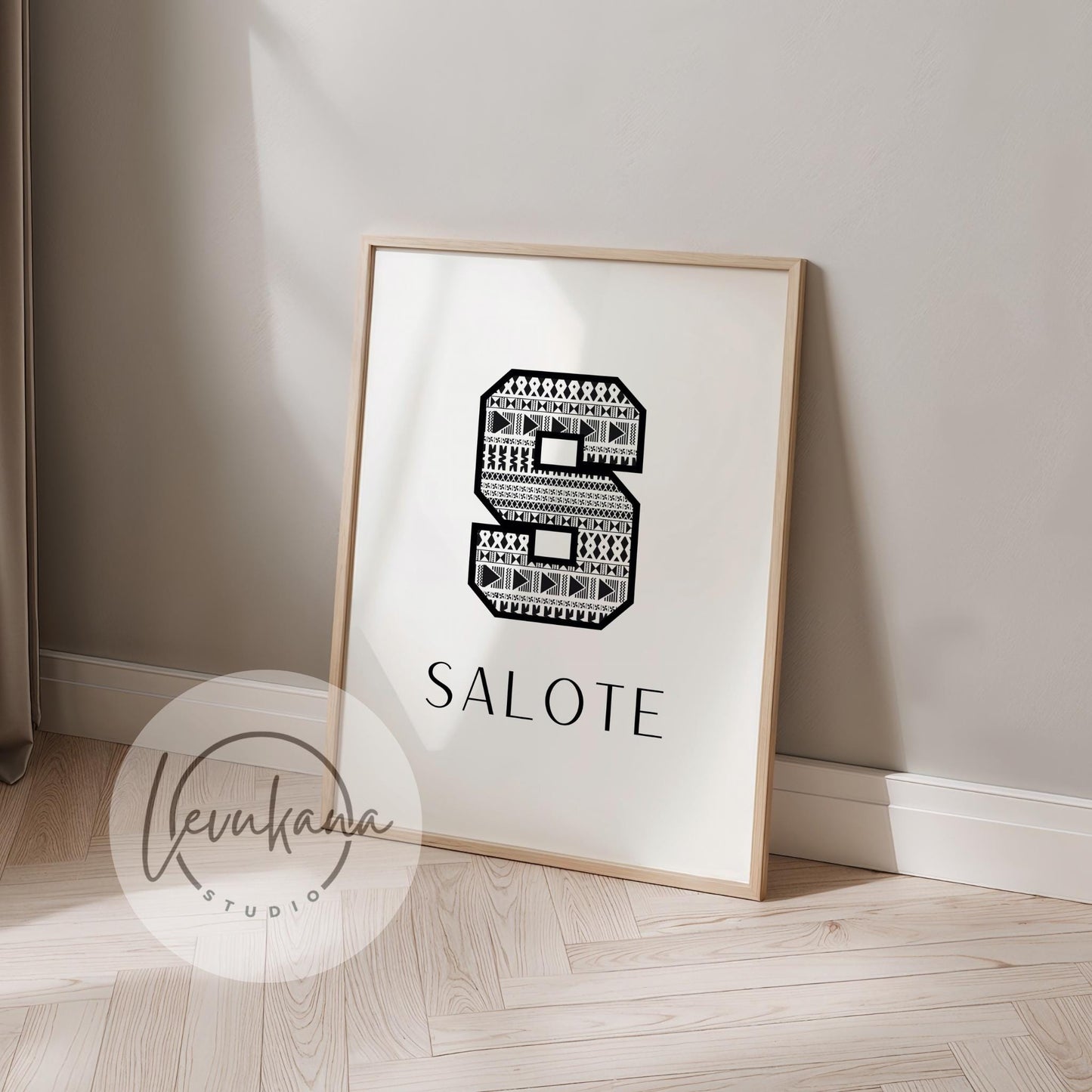 SALOTE Fijian Printable Name Sign