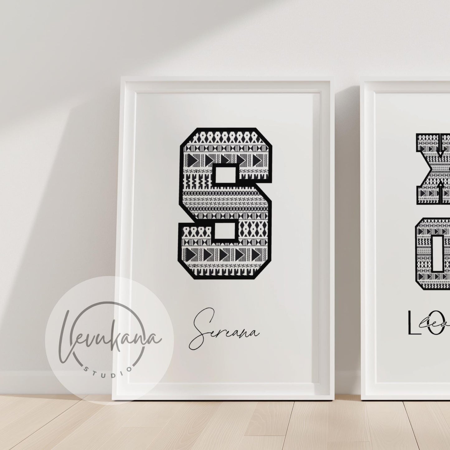 SEREANA Fijian Name Sign Print