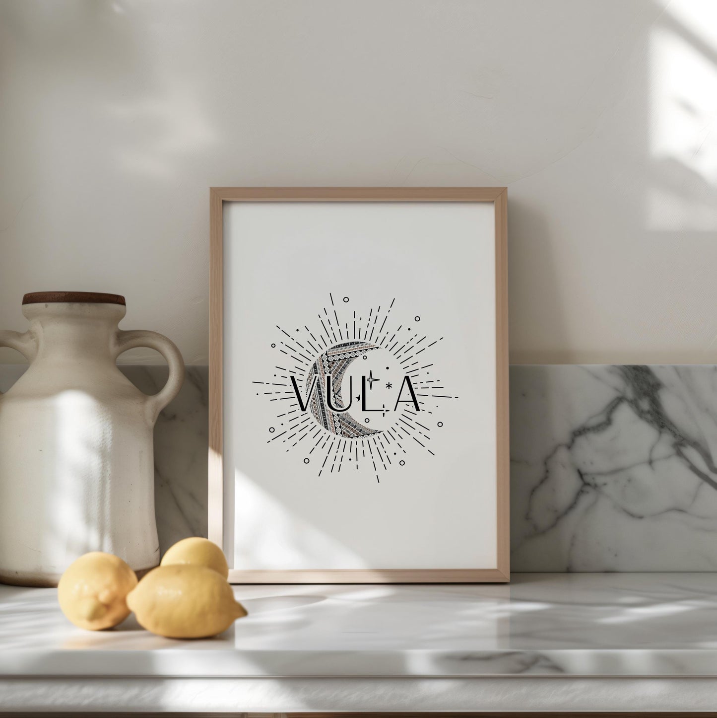 Fiji VULA (Moon) Masi Print