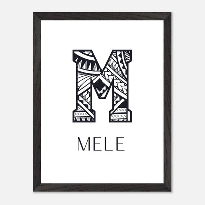 MELE Polynesian Printable Name Sign