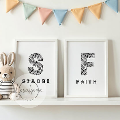 Personalised Pasifika Name Signs