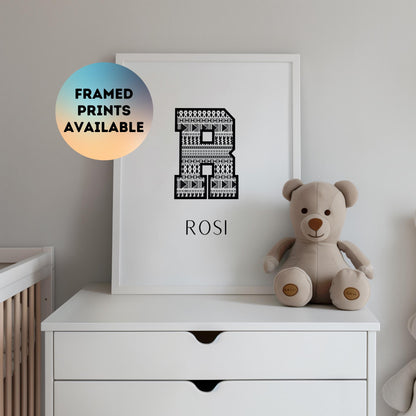 ROSI Fijian Printable Name Sign
