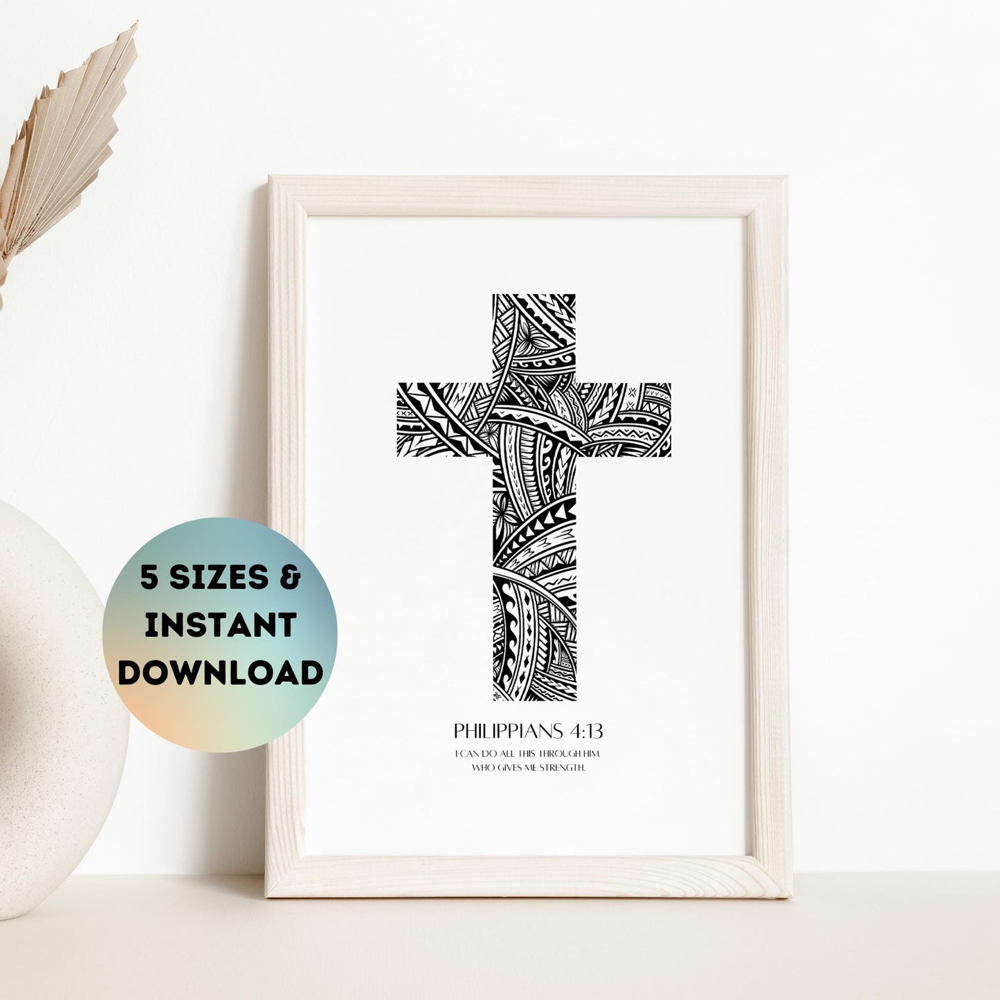 Cross of the Islands, Philippians Print