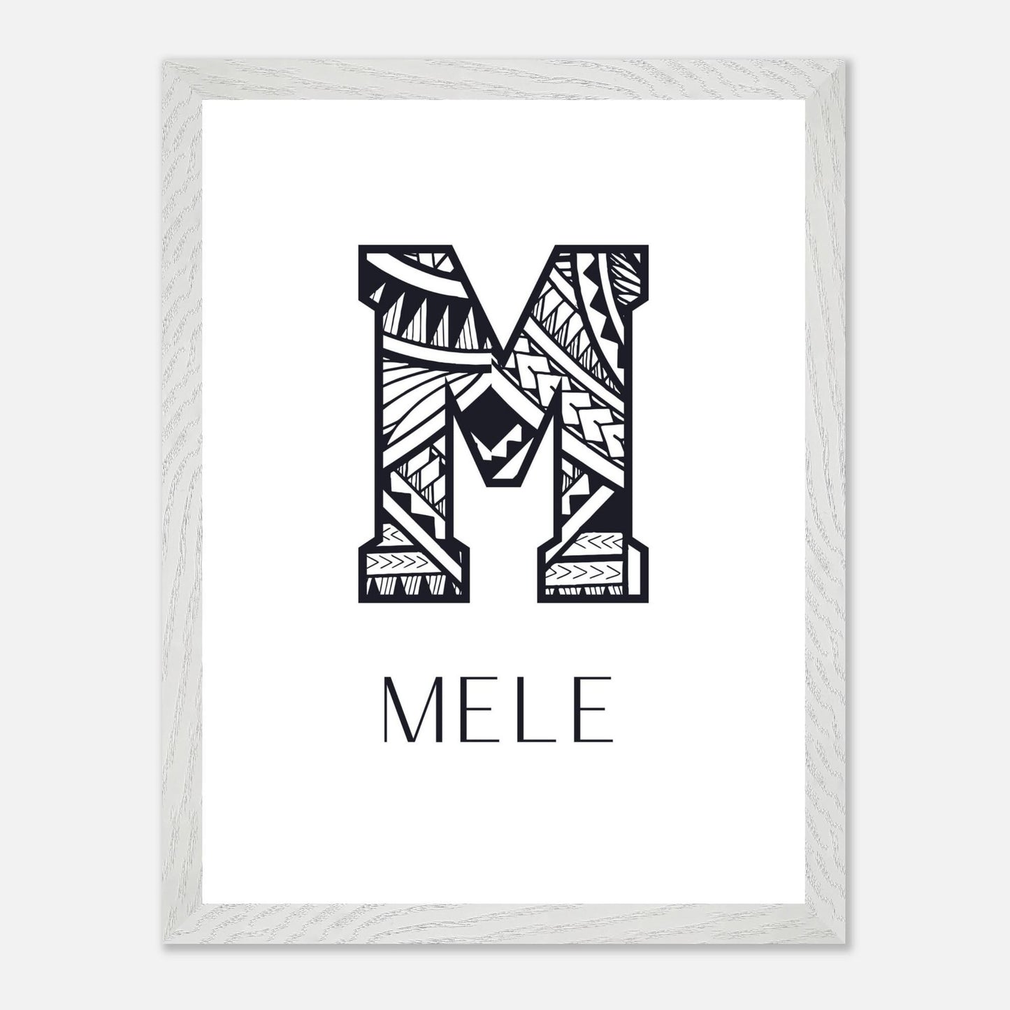 MELE Polynesian Printable Name Sign