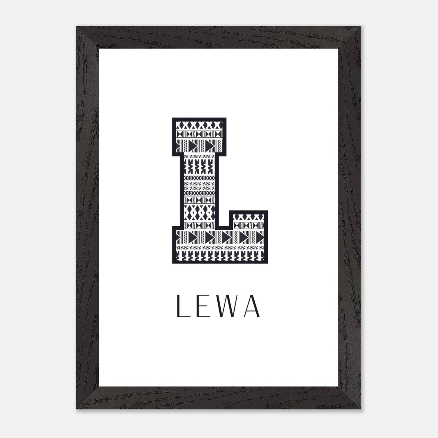 LEWA Fijian Printable Name Sign
