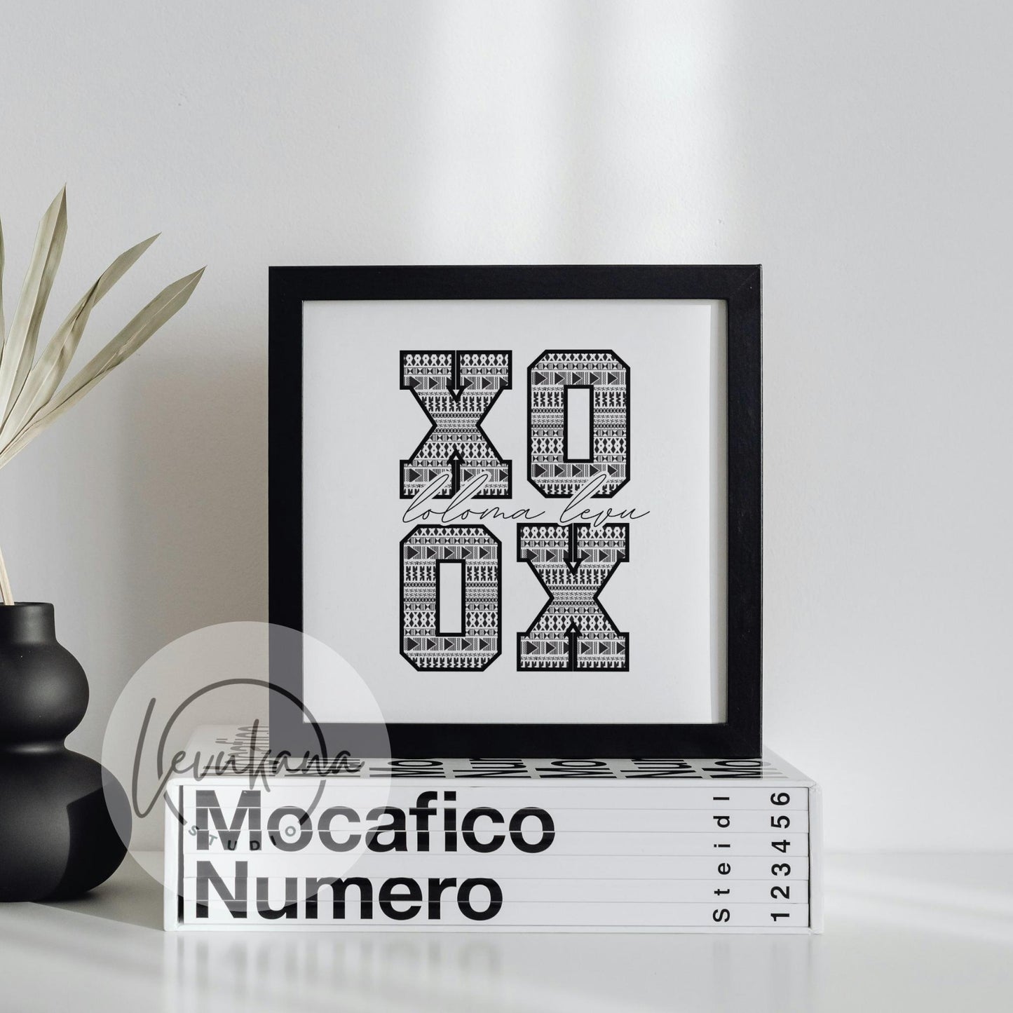 Fiji XOXO LOLOMA (LOVE) Square Print