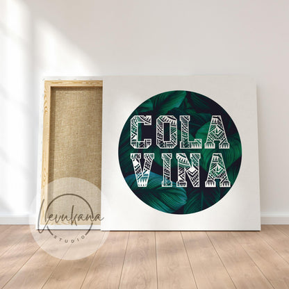 Fiji COLA VINA Square Print