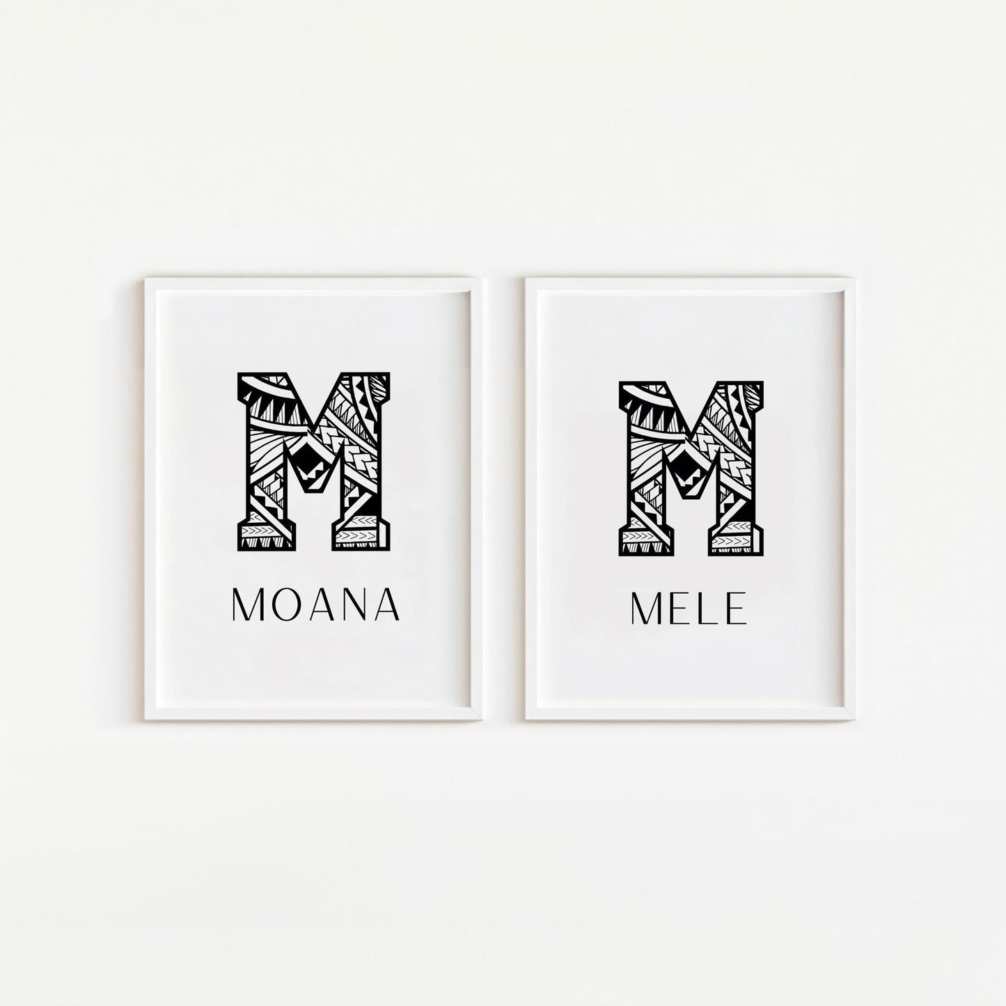 Personalised Pasifika Name Signs
