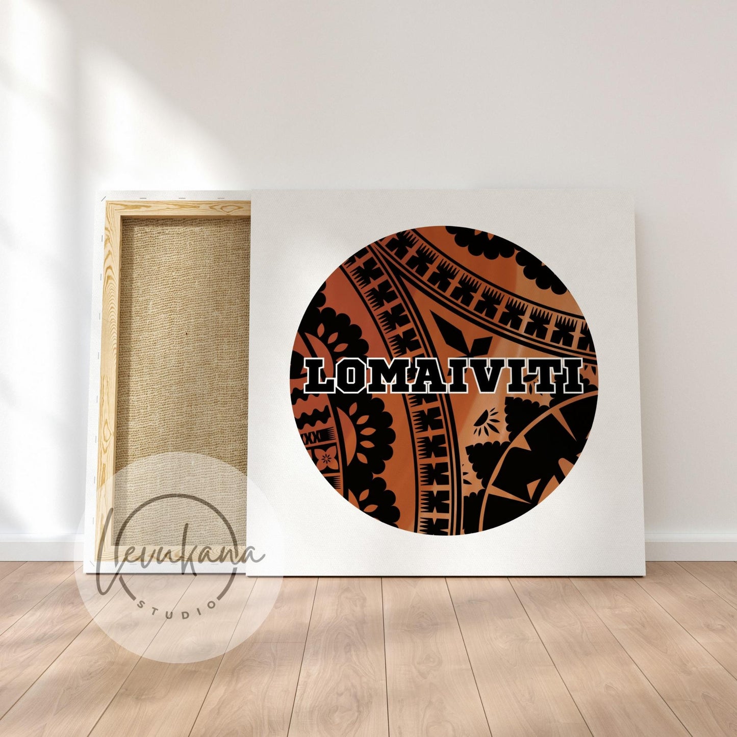 Fiji 14 Provinces Square Print