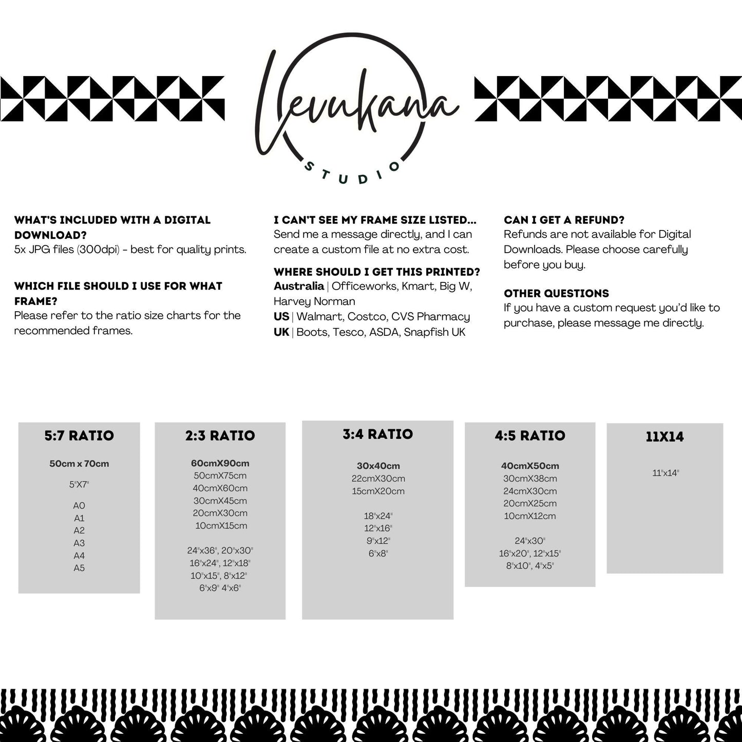 Fiji VULA (Moon) Masi Print