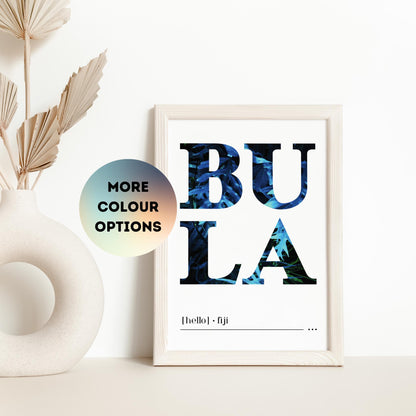 Bula (Hello) Fiji Printable